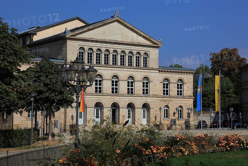 The Landestheater, Coburg, Upper Franconia, Bavaria, Germany, Europe