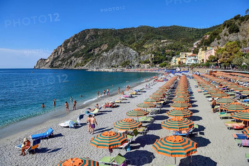 Levanto Beach, Cinque Terre, Province of La Spezia, Liguria, Italy, Europe