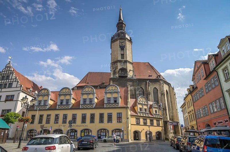 Protestant Church of St Wenceslas, Market Square, Naumburg, Saxony-Anhalt, Germany, Europe