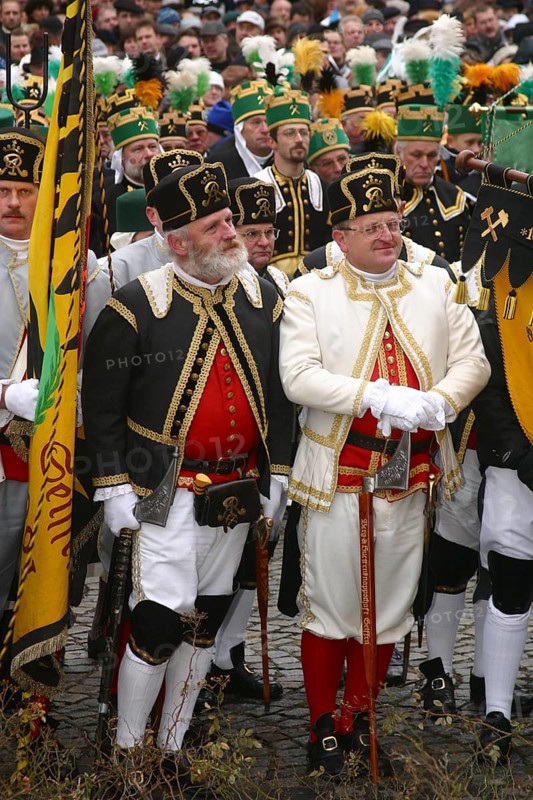 Mountain parade Annaberg Buchholz