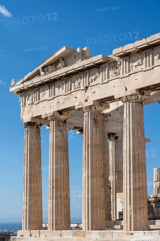 Parthenon Temple, Acropolis, Athens, Attica, Greece, Europe
