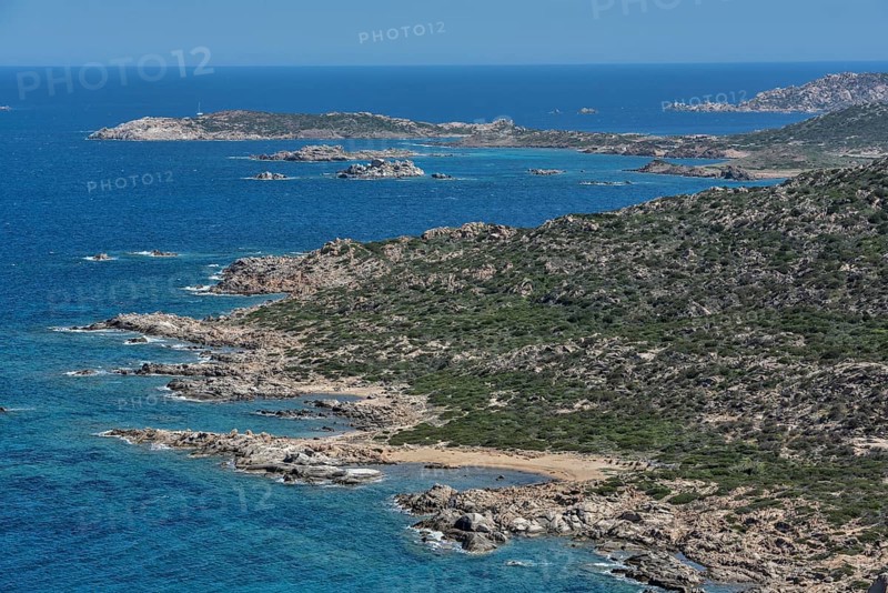 Rugged coast, La Maddalena island, Sassari Province, Gallura region, Sardinia, Italy, Europe