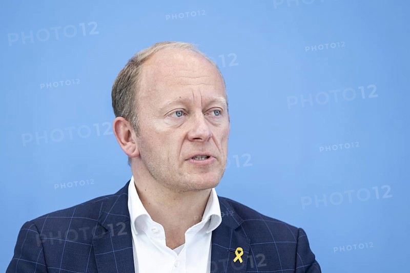 Carsten Ovens, CEO, European Leadership Network (ELNET), recorded at a press conference to present the Israel Survey 2024, a comparative analysis of political positions of members of parliament from 29 European nations and the 16 German state parliaments on Middle East policy and Jewish life in Europe at the Haus der Bundespressekonferenz in Berlin, 27 June 2024