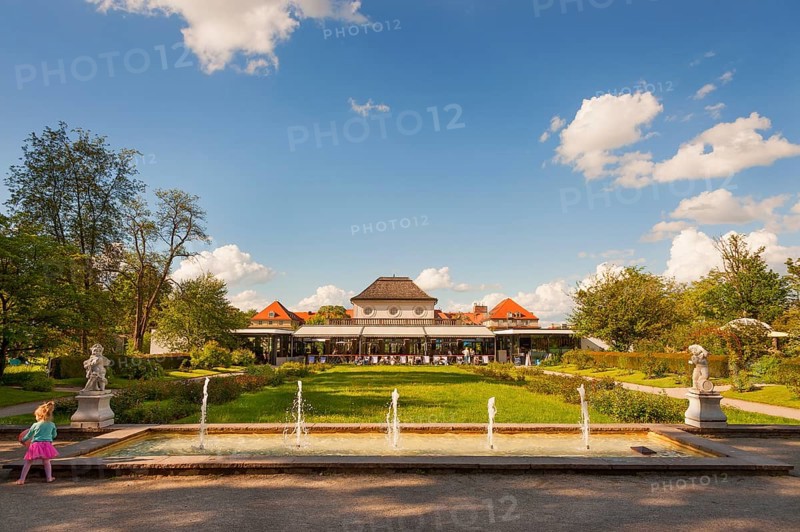 Botanical Garden, next to Nymphenburg Palace Park, 2024 110th anniversary, café house, Munich, Bavaria