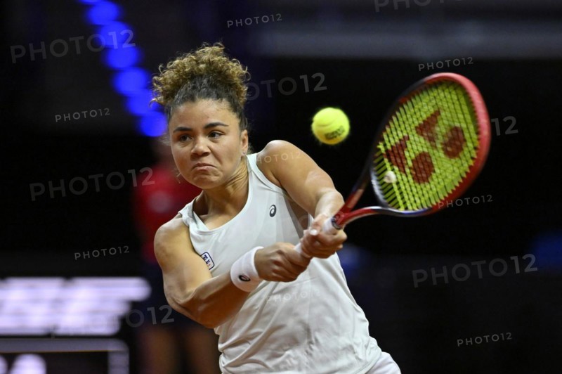 Jasmine Paolini (ITA) Action, Tennis, Porsche Cup 2024, Porsche Arena, Stuttgart, Baden-Württemberg, Germany, Europe