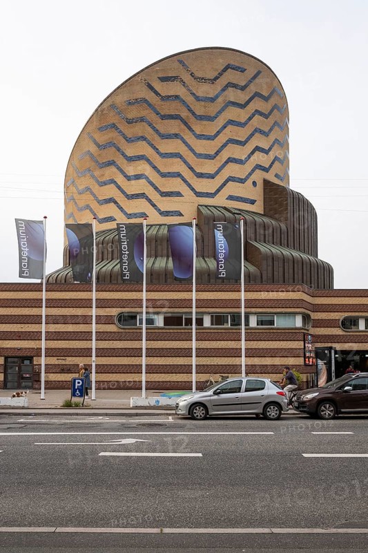Tycho Brahe Planetarium, centre for space research, astrology and natural science, architect Knud Munk, Copenhagen, Denmark, Europe