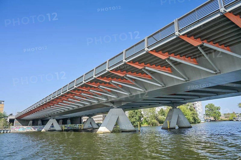 Wasserstadtbrücke, Havel, Haselhorst, Spandau, Berlin, Germany, Europe