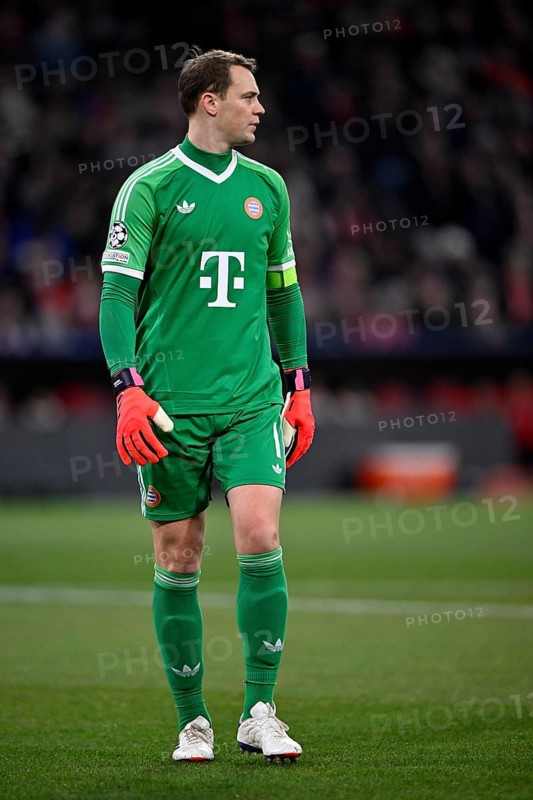 Goalkeeper Manuel Neuer FC Bayern Munich FCB (01) Champions League, Allianz Arena, Munich, Bavaria, Germany, Europe