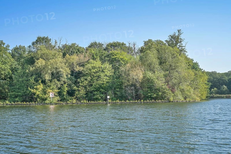 Reiswerder Island, Tegeler See, Tegel, Reinickendorf, Berlin, Germany, Europe