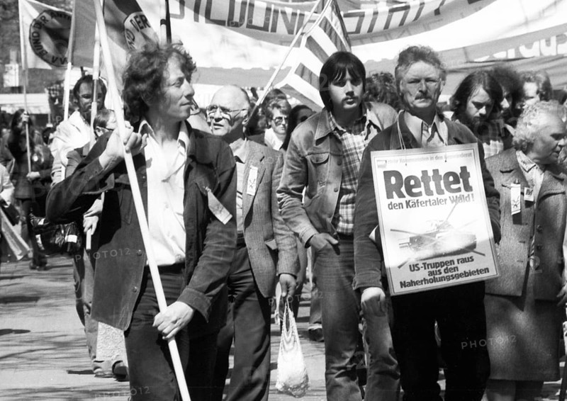 The 35th anniversary congress to end fascist rule was accompanied by a demonstration and rally in Mannheim, Germany on 10 May 1980