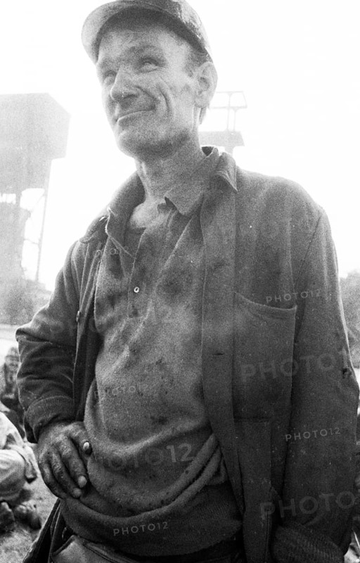 The spontaneous strike, here on 10.9.1969 by the miners of the Minister Stein colliery, was one of the starting points of the strike movement of what later became known as the September strikes in the coalfield, Germany, Europe