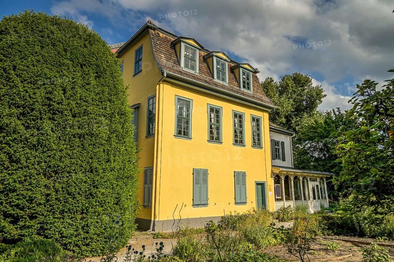 Schiller's Garden House, Schillergäßchen, Jena, Thuringia, Germany, Europe