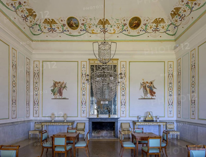 Interior of Villa Pisani, Stra, Province of Venice, Italy, Europe