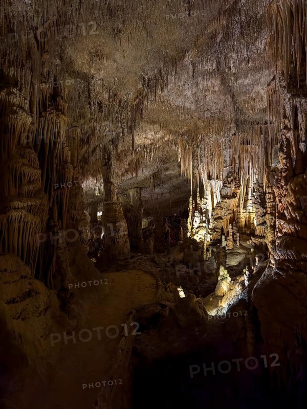 Caves of Drach, Coves del Drac, Porto Christo, Majorca, Balearic Islands, Spain, Mediterranean Sea, Europe