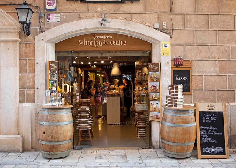 Traditional shop, Ciutadella or Ciutadela, Menorca, Balearic Islands, Spain, Europe