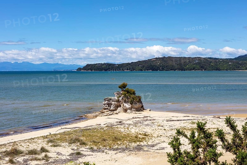 Abel Tasman Coast Track, Coquille-Bay, Beach, Kaiteriteri, New Zealand, Oceania