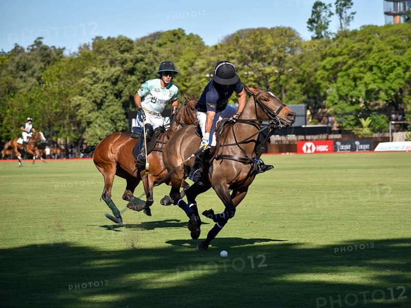 David Sterling from Team La Dolfina Saudi at the polo tournament Triple Corona (Triple Crown), Campeonato Argentino Abierto de Polo, Palermo, Buenos Aires, Argentina, South America