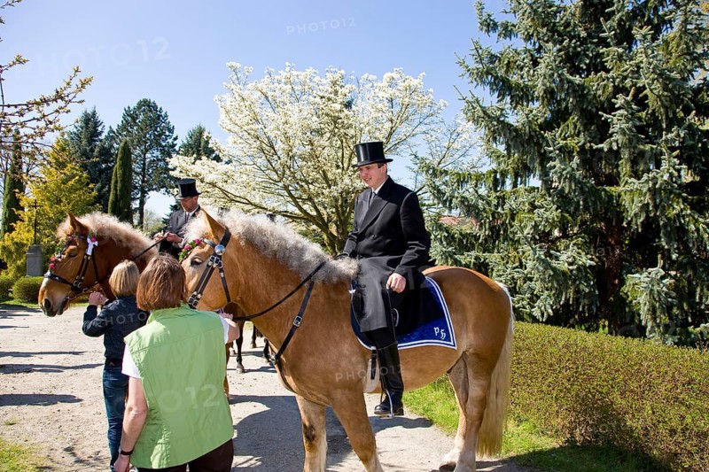 Every year at Easter there are about 5 processions in Lusatia, each with about 200 riders. The Catholic Church continues old Sorbian rites here. Thousands of spectators watch the impressive cavalcades