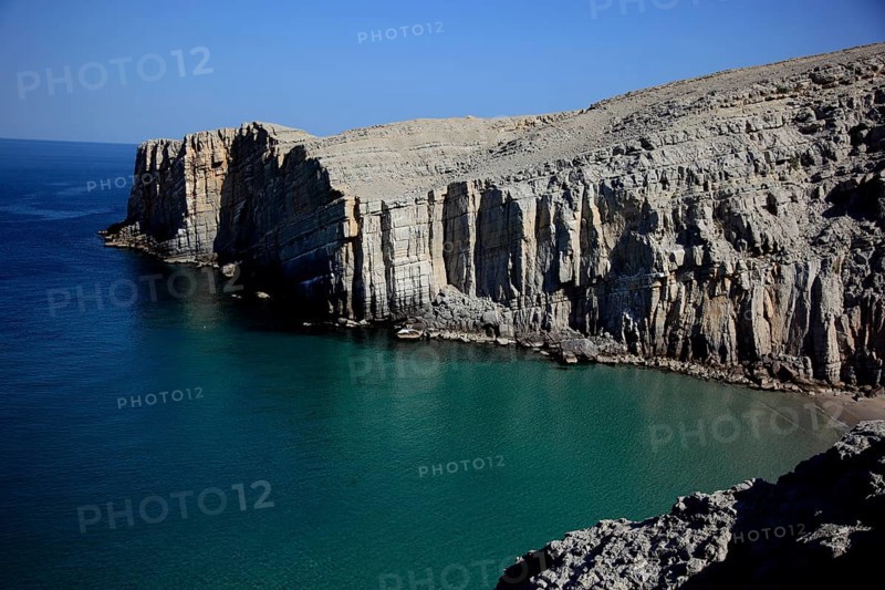 Arabian Gold Coast, near Bukha, Bukha, in the Omani enclave of Musandam, Oman, Asia