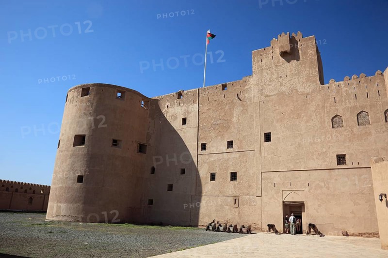 Jabrin Castle or Jabreen Castle is a medieval residential castle in the desert of Oman, also known as a fort. The castle is located about five kilometres from the town of Bahla, Oman, Asia