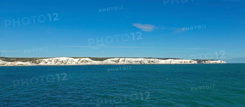 Chalk cliffs near Dover, England, Great Britain