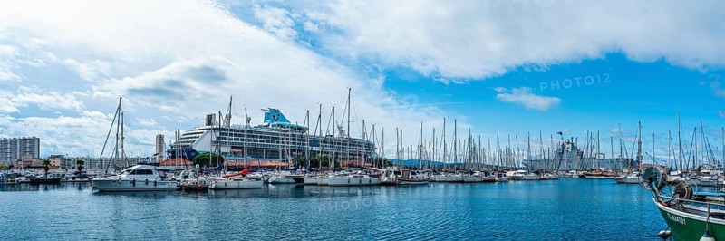 TUI Marella Discovery Cruise Ship in Port of Toulon, France, Europe