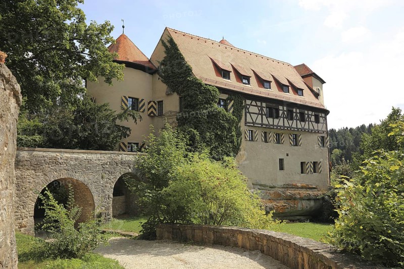 Rabenstein Castle, former High Medieval Spornburg, Ahorntal municipality, Franconian Switzerland, Bayreuth district, Upper Franconia, Bavaria, Germany, Europe