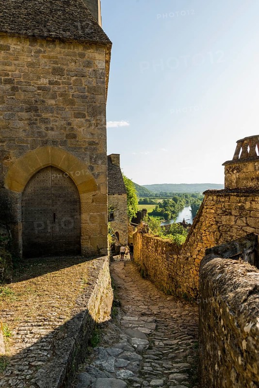 Medieval village, Beynac-et-Cazenac, Dordogne, Périgord, Département Dordogne, Region Nouvelle-Aquitaine, France, Europe