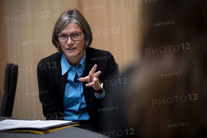 Christiane Benner ist neue Erste Vorsitzende der IG Metall und damit die erste Frau an der Spitze der grv?vüten Einzelgewerkschaft der Welt. Aufgenommen am 07.11.2023 in Berlin