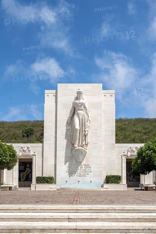National Memorial Cemetery of the Pacific, Honolulu, Oahu, Hawaii, USA, North America