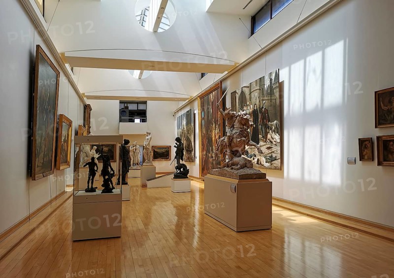 Clermont-Ferrand. Exhibition room of the museum Roger Quillot, Puy de Dome department. Auvergne Rhone Alpes. France