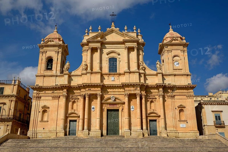San Nicolò Cathedral, Noto, Syracuse Province, Sicily, Italy, Europe