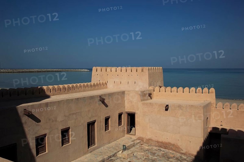 Bukha Fort, Bukha, Bucha, in the Omani enclave of Musandam, Oman, Asia