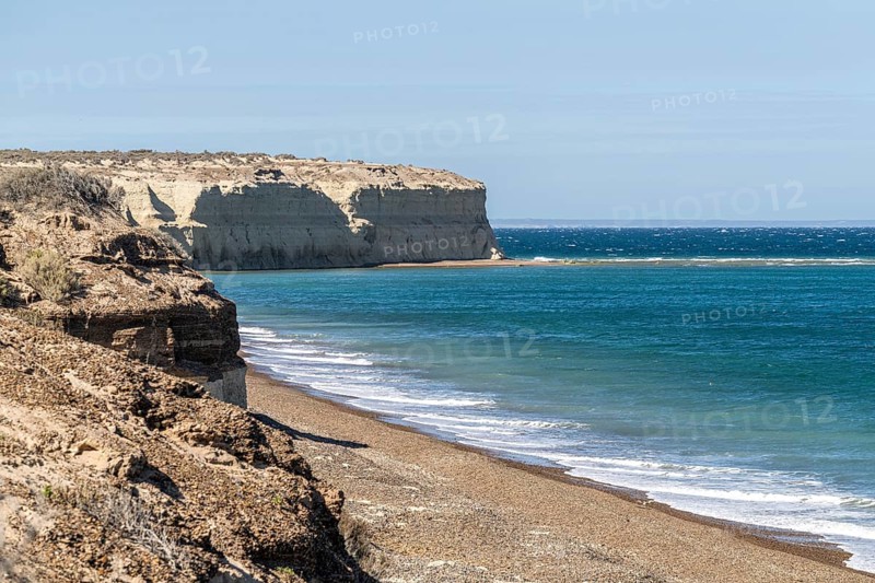 Coastline, Peninsula Valdes, Chubut Province, Argentina, South America