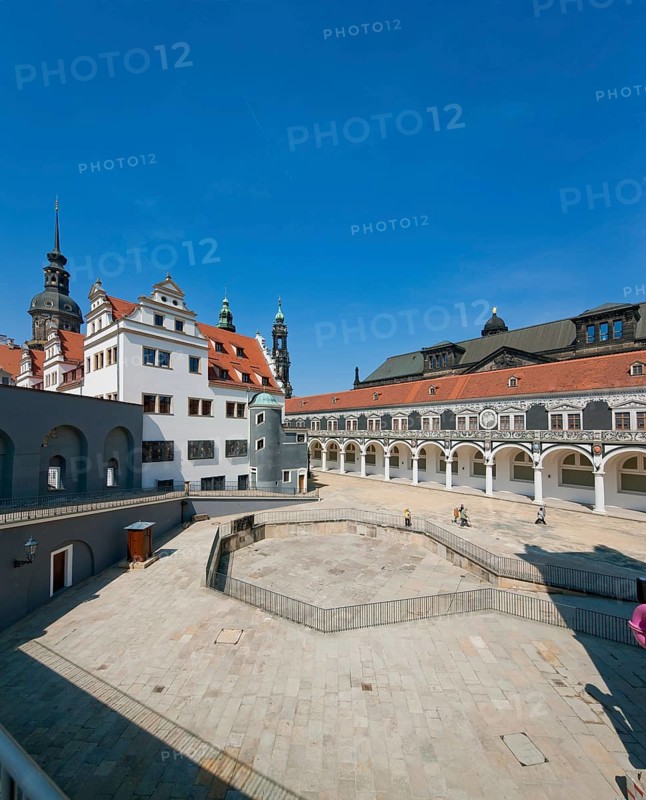 Stable courtyard of Dresden Castle