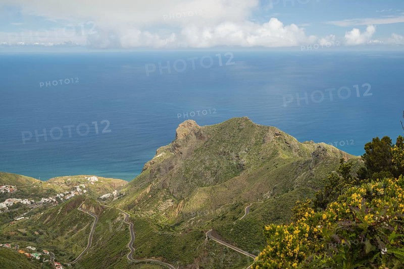 Taganana, Taganana Valley, Barranco de la Iglesia, macizo de anaga (Montanas de Anaga), Las, Tenerife, Canary Islands, Spain, Europe