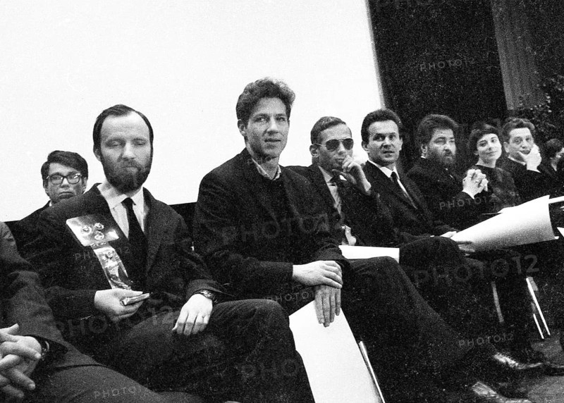 DEU, Germany, Düsseldorf: The communists' move from their exile in the GDR in 1969 was not without problems. Made possible by the Willy Brandt government's policy of détente, the leadership of the KPD came to Bonn in 1969 to found a new party. Legally, the KPD became the DKP. Oberhausen. Short Film Festival 1969, Europe