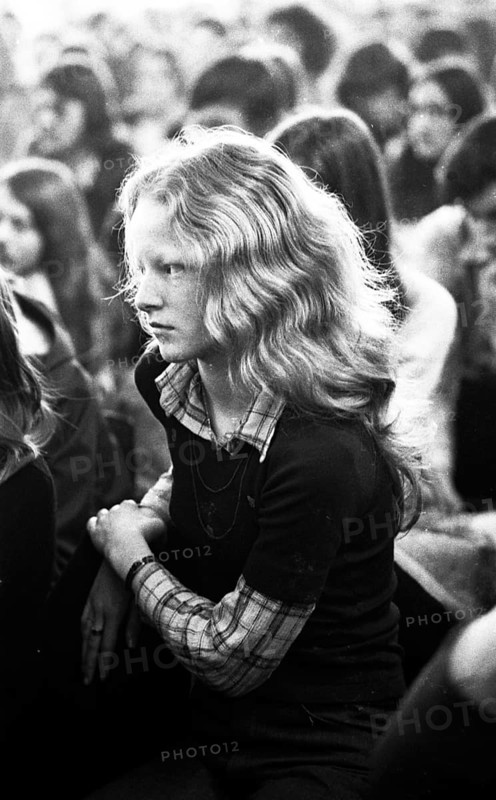 The student congress Democratic Education of the DKP-oriented Socialist German Workers' Youth (SDAJ) on 01.03.1975 in Bremen, Germany, Europe
