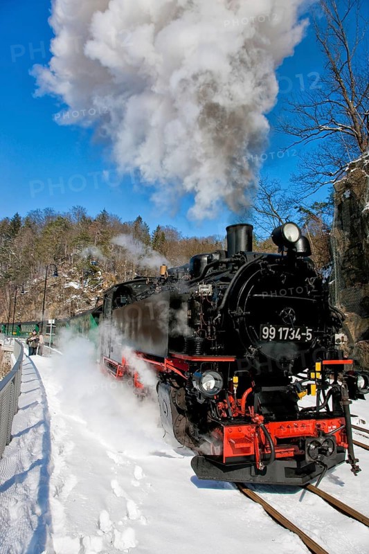 Little railway in the Rabenauer Grund