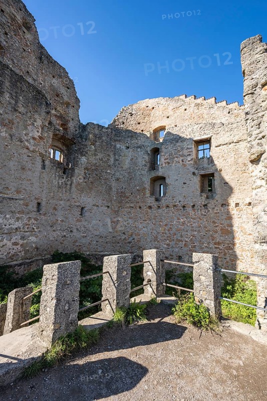 The Altbodman castle ruins on the Bodanrück, Bodman-Ludwigshafen, Constance district, Baden-Württemberg, Germany, Europe