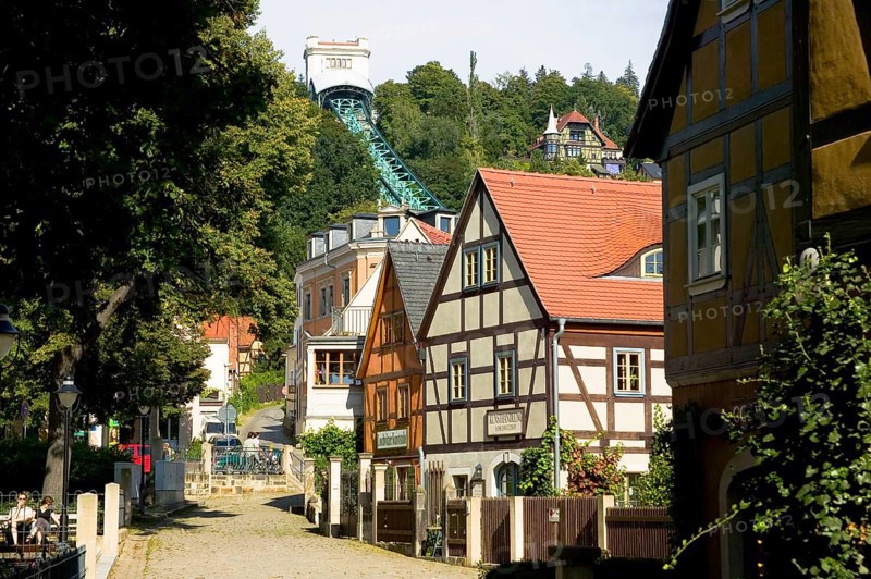 Altloschwitz village centre