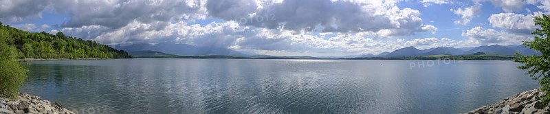 Liptovská Mara Reservoir, Liptovská Sielnica, Žilinský kraj, Slovakia, Europe