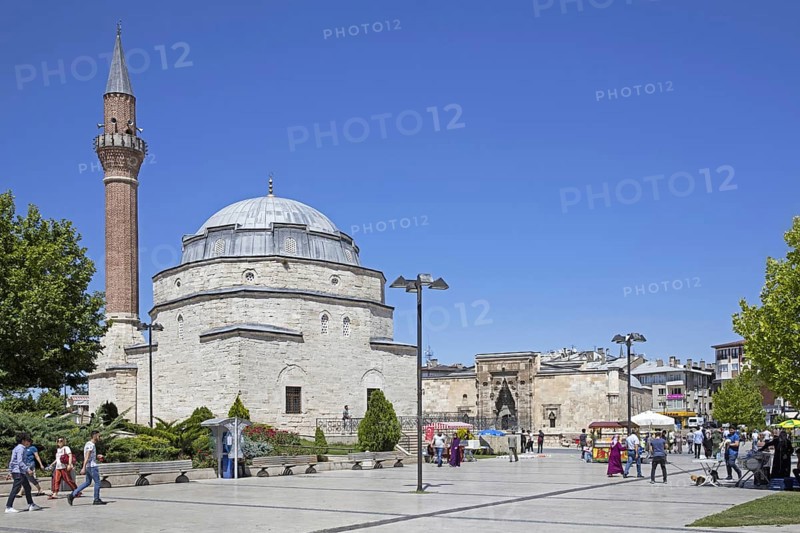 Kale Camii, Citadel Mosque, Mehmet Bey Camii, mosque with minaret in the city Sivas in central Turkey
