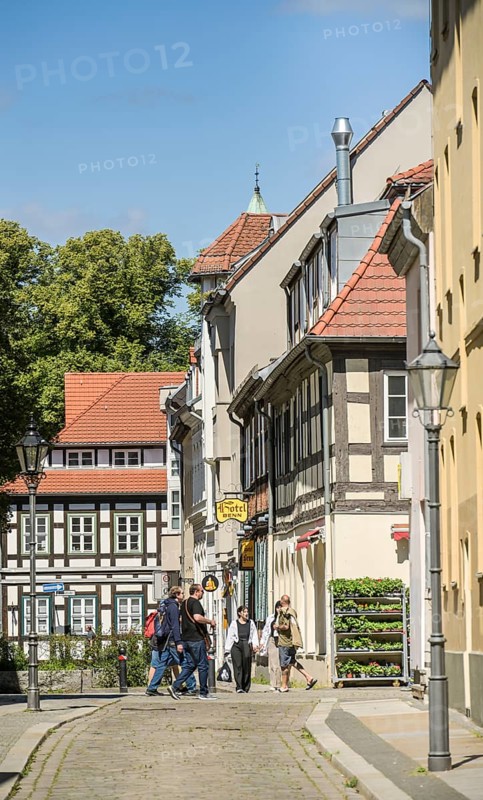 Ritterstraße, behind Ackerbürgerhaus Wendenschloss, Old Town, Spandau, Berlin, Germany, Europe
