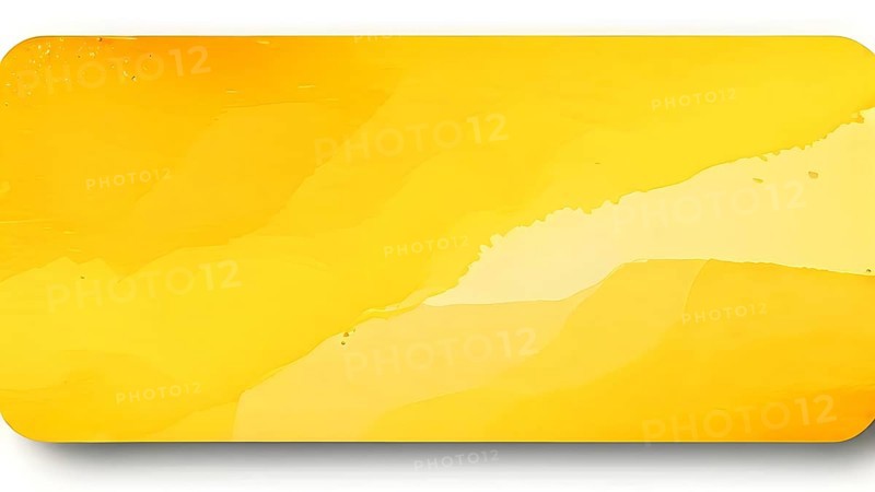 Yellow vector colorful watercolor backgrounds for business card or flyer template, AI generated