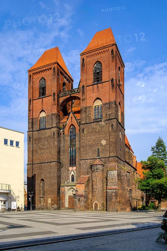 The Church of St Nicholas, a 14th-century basilica in the Upper Silesian town of Brzeg, Brzeski Province, Opole Voivodeship, Poland, is considered one of the largest Gothic buildings in Silesia, Europe