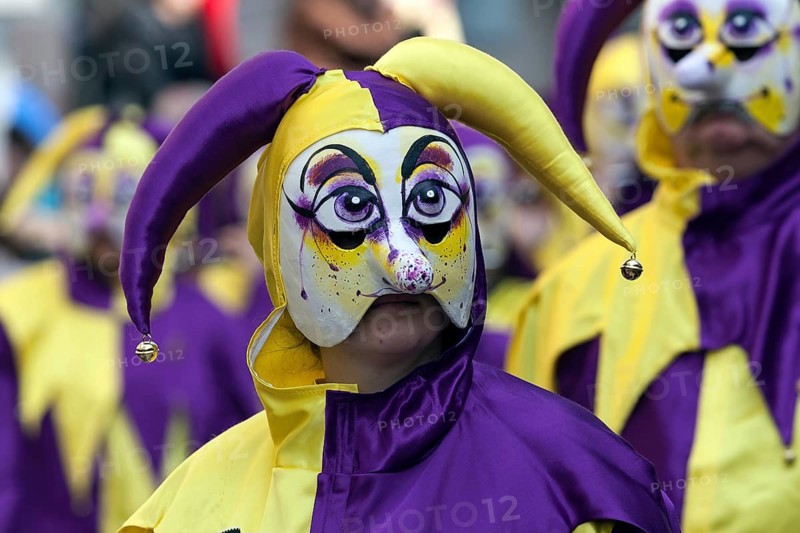 Basler Künstlerlarven, masks, Basler Fasnet parade, Basler Fasnacht, Basel, Switzerland, Europe