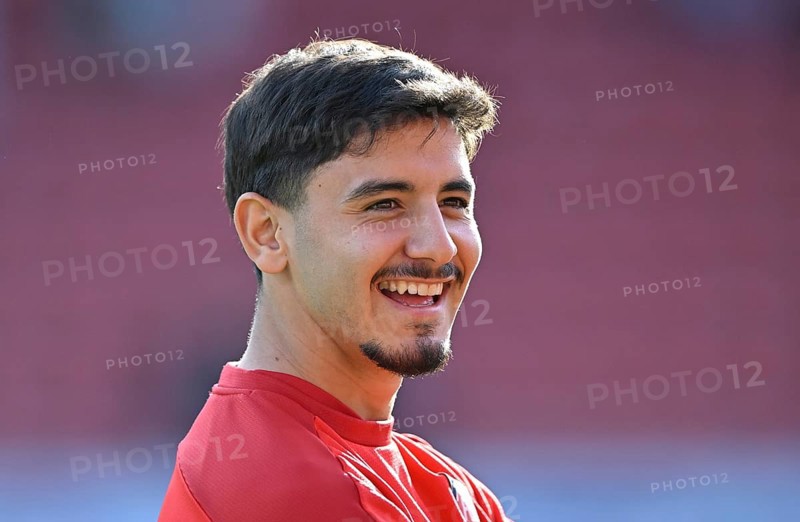 Kevin Sessa 1. FC Heidenheim 1846 FCH (16) Portrait, Voith-Arena, Heidenheim, Baden-Württemberg, Germany, Europe