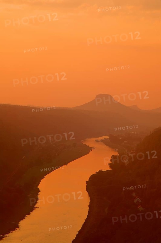 Elbe valley near Bad Schandau