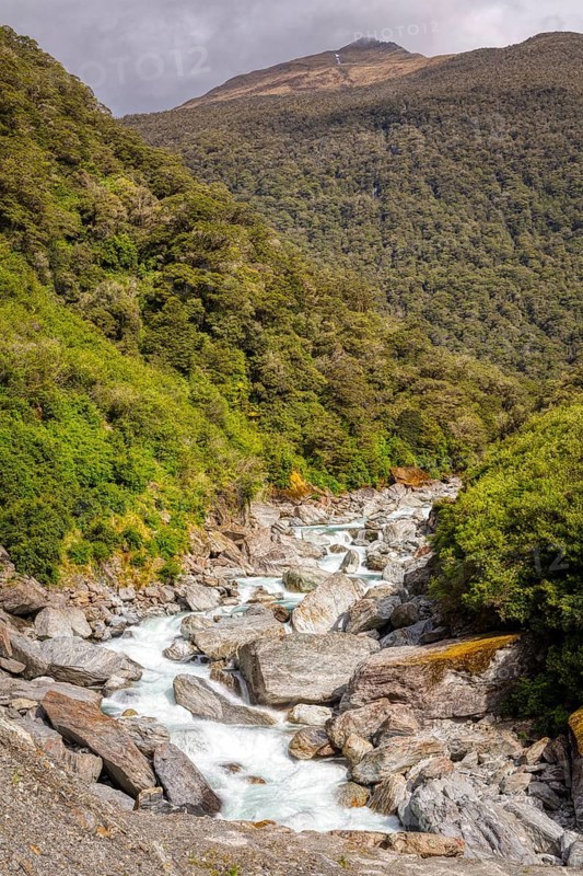 Haast River, Neuseeland